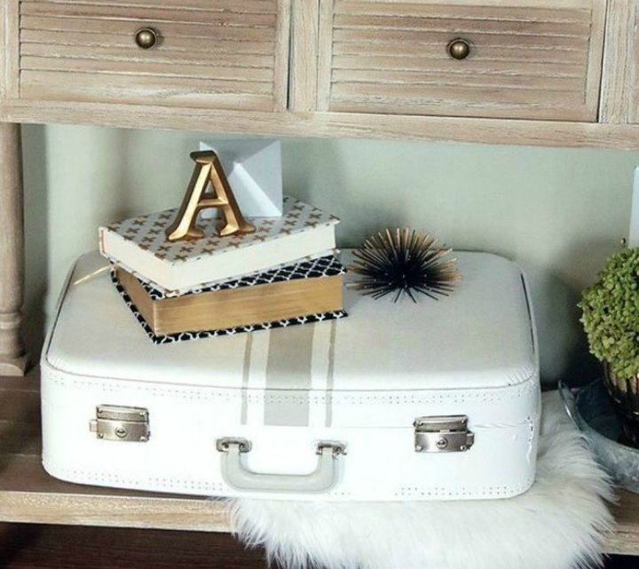don t throw out your old suitcase before you see these 15 clever ideas, Or use it as an addition to your home decor