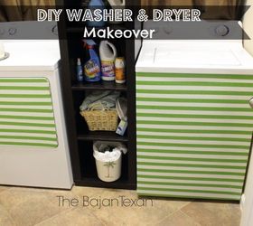 diy washer makeover dryer