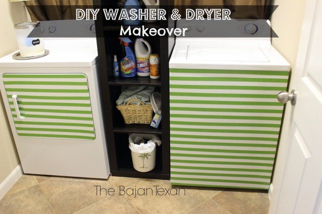 diy washer makeover dryer