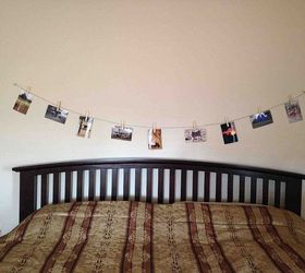 bedroom clothespin projects