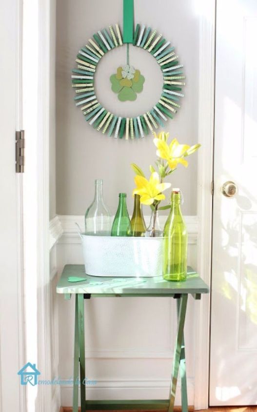 gather your clothespins for these 14 brilliant ideas, Attach some to an embroidery hoop