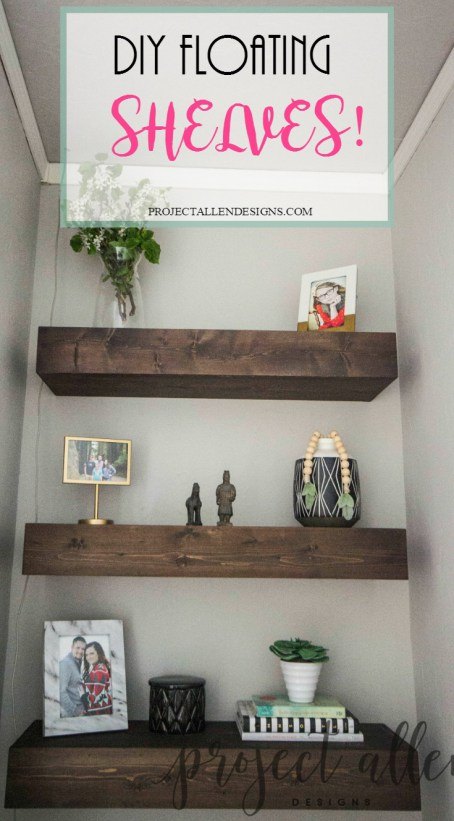 Como fazer prateleiras flutuantes DIY | Hometalk