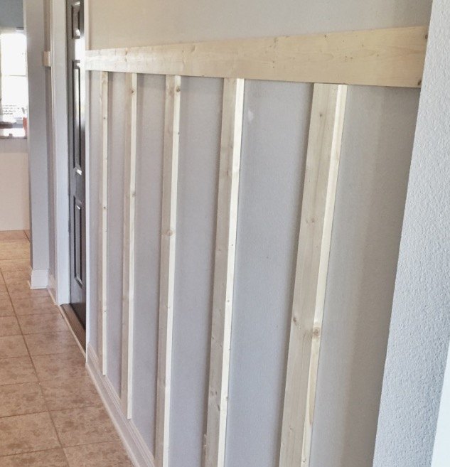 DIY Board and Batten for a Modern Farmhouse Mudroom Hometalk DIY Board and Batten for a Modern Farmhouse Mudroom Hometalk