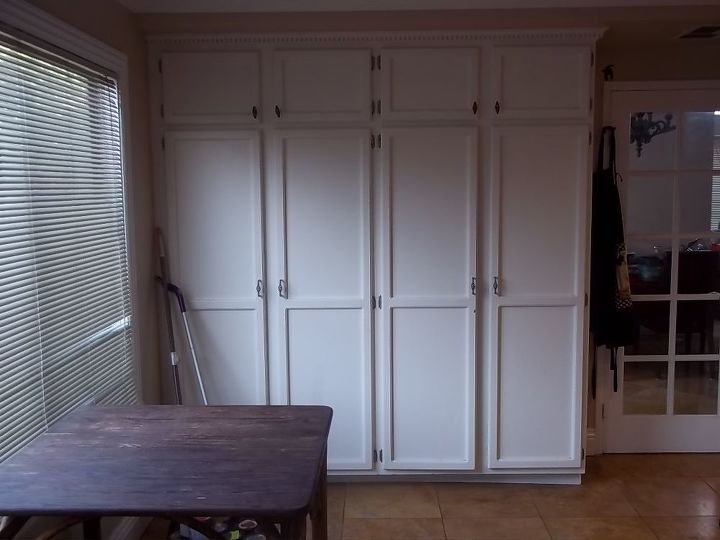 Diy Kitchen Pantry Door Mural Hometalk