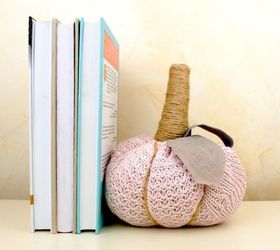 DIY Bookend/Door Stopper From Old Sweater