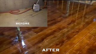 I Painted My Awful Underlayment To Look Like Hardwood Floors I