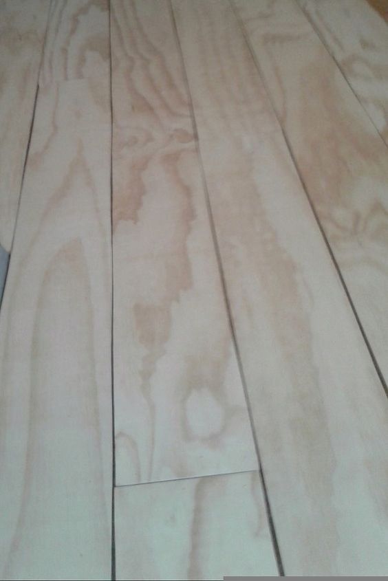 wide plank plywood floors