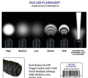 the police flashlight of today