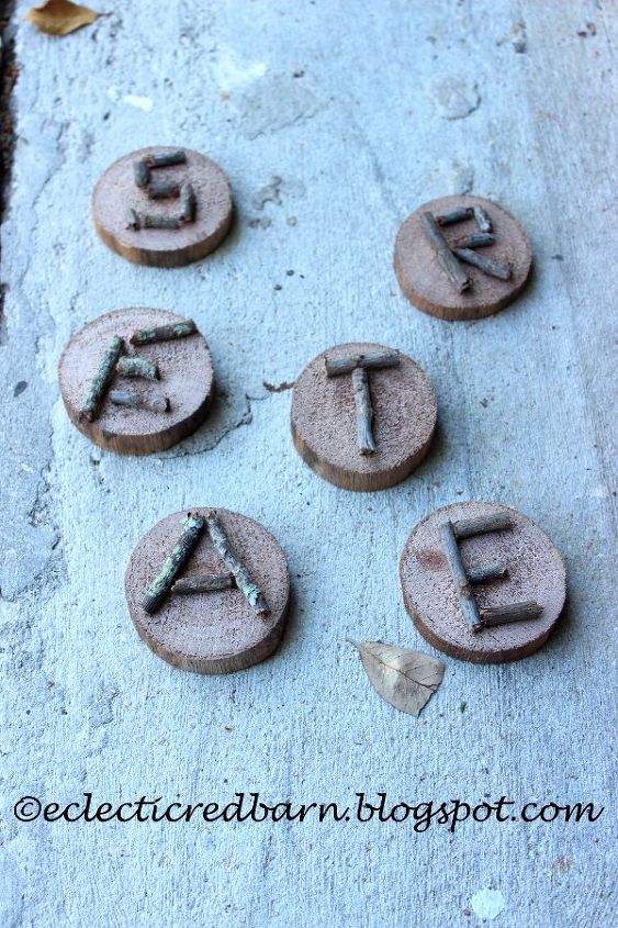 free wooden easter letters