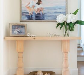 build a console table