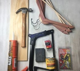 Repurposed Hanger Wall Hooks | Hometalk