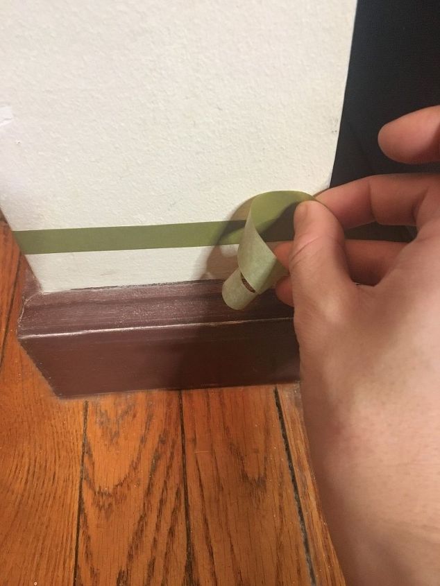 washi tape doorway
