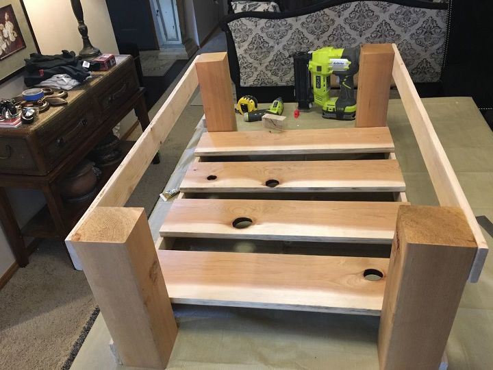 Clearance Wood Turned Into A Gorgeous Coffee Table Clearance Wood Turned Into A Gorgeous Coffee Table