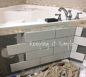 how to tile a bathtub to make it look like a spa