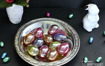  Ovos de plástico para ovos de Páscoa de vidro