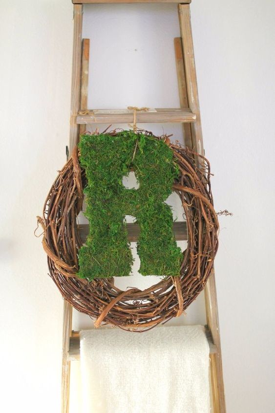 moss covered monogram