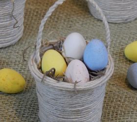 up cycled k cup mini easter baskets