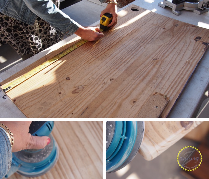 turning a coffee table into a kitchen island