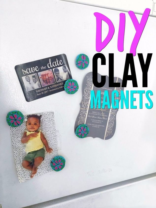 diy clay magnets