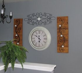 easy decor changes fixer upper style, The wrought iron scrolls after