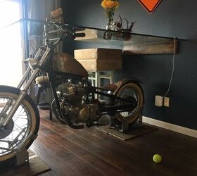the motorcycle dining room table