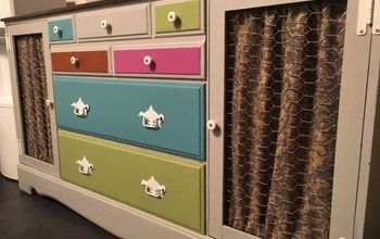 A Coffee Bar From an Old Dresser