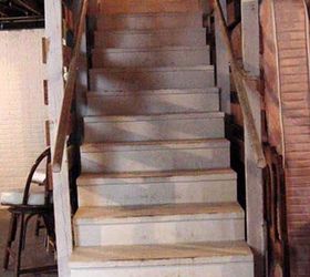 paper sack stairs