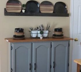 creating kitchen storage space in a decorative way