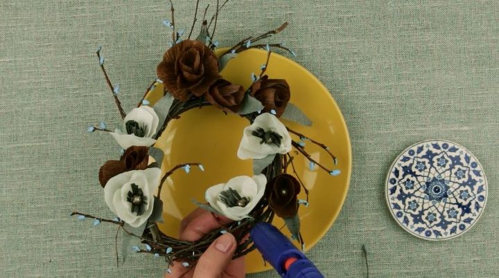 diy decoracin de mesa con flores de papel crep