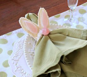 let me show you how to make bunny napkin rings