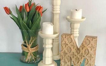 Table Leg Candle Holders