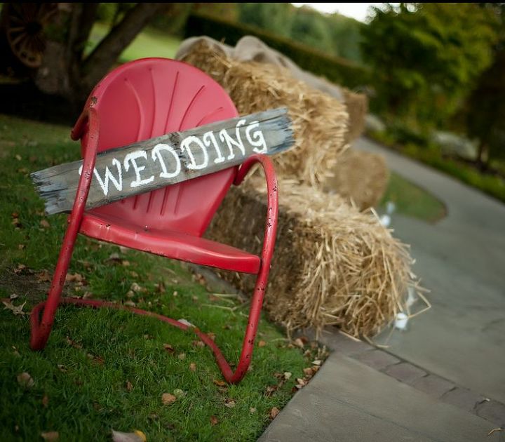 vintage rustic diy wedding decor, WEDDING Sign made on vintage barn wood