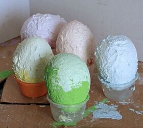 how to update thrift store eggs with texture