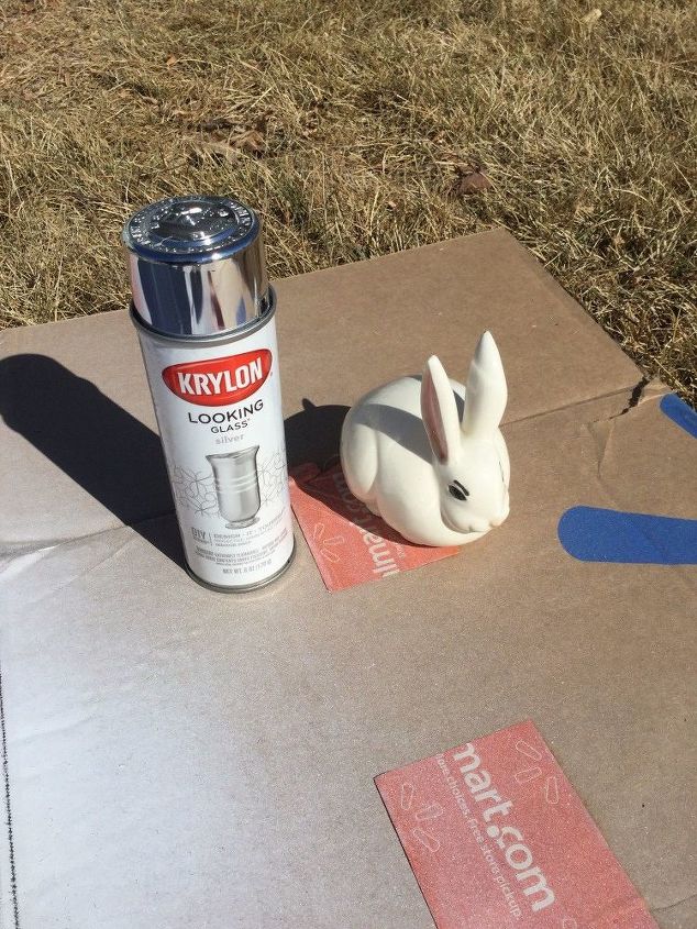 upcycle un conejo de la tienda de segunda mano
