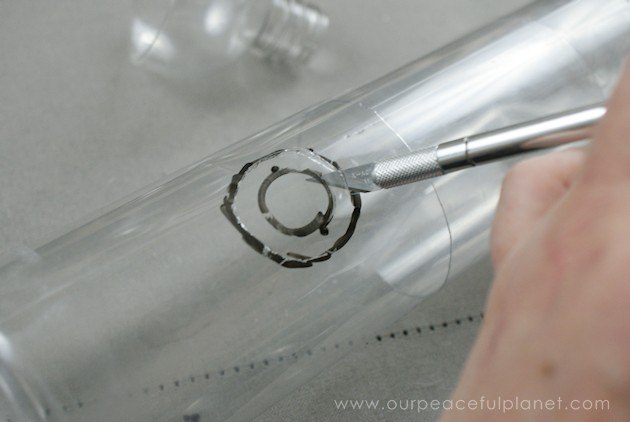 self watering planters from soda bottles