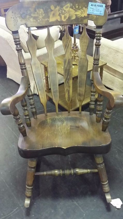 recreating junk rocking chair