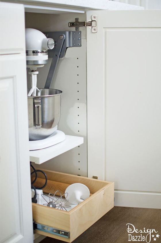 soluciones ocultas de almacenamiento en la cocina