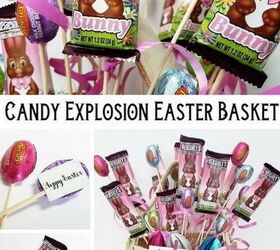 diy easter candy explosion basket