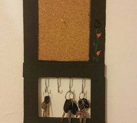 DIY "Picture Frame" Key-holder