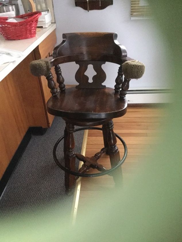 How Do You Refinish Bar Stools That, How To Restain Bar Stools