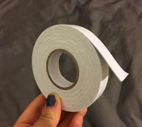 What's the easiest way to remove double sided tape from the wall