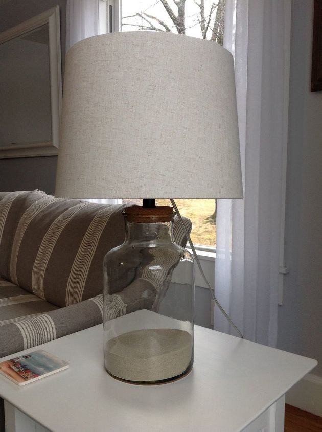 q glass living room lamps