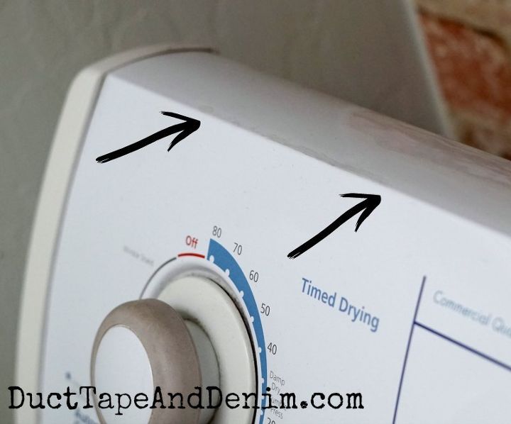 how to paint a washing machine and dryer