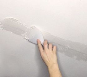 fixing a crack in a wall or ceiling