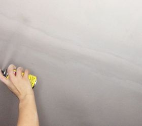 fixing a crack in a wall or ceiling
