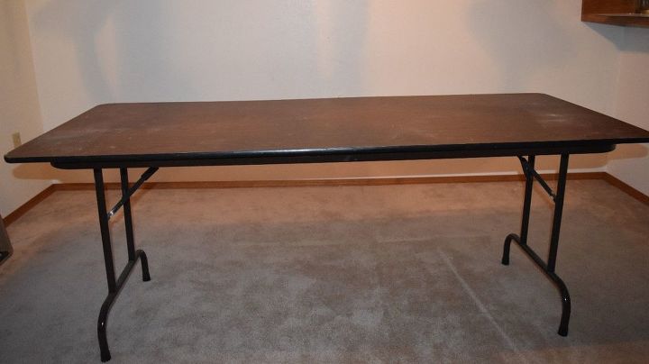 Turn A Folding Table Into A Dining Table Hometalk