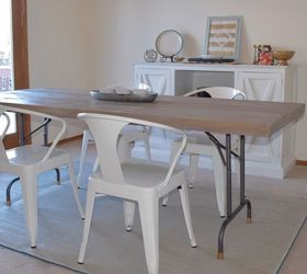Turn a Folding Table Into a Dining Table!