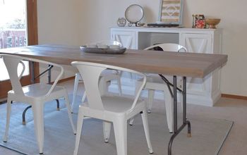 Turn a Folding Table Into a Dining Table!