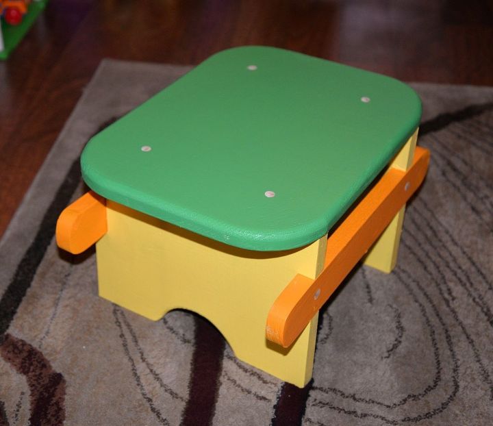 a little stool for a little girl