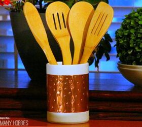 kitchen utensil holder makeover